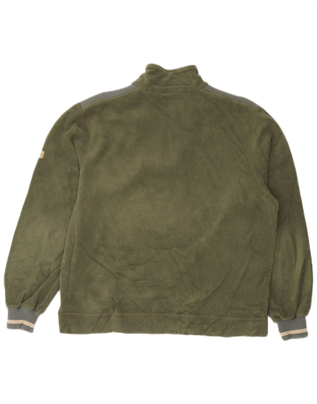 Champion muški džemper od flisa s patentnim izrezom, srednji kaki poliester