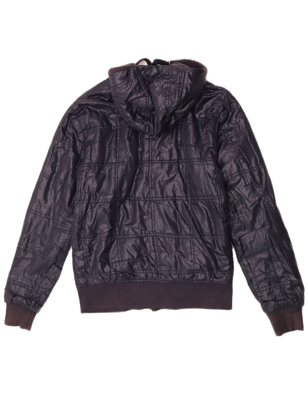 Zara muška bomber jakna s kapuljačom UK 36 Mala tamnoplava