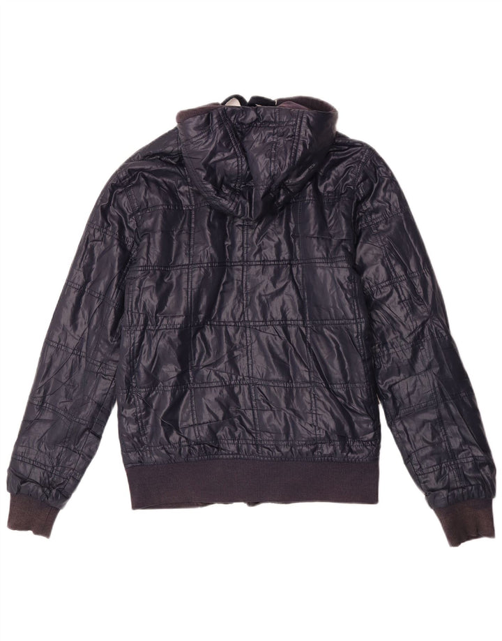 Zara muška bomber jakna s kapuljačom UK 36 Mala tamnoplava