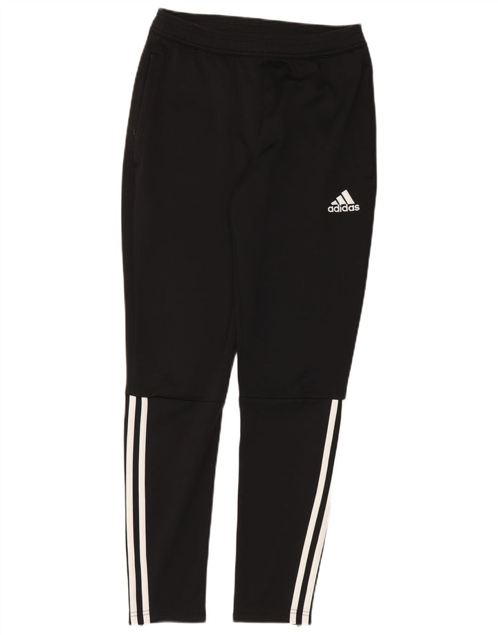 Adidas muške Aeroready hlače za trenirku Male crne poliesterske hlače
