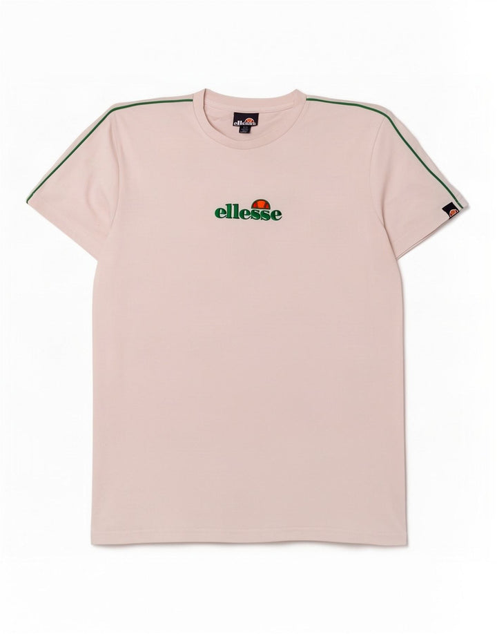 Muška majica s grafičkim motivima Ellesse Mala bijela pamučna majica