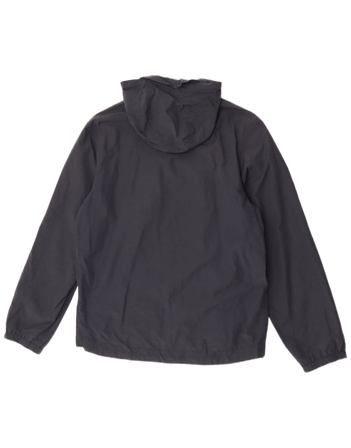 Muška kišna jakna s kapuljačom Lyle & Scott UK 38 srednje tamnoplava