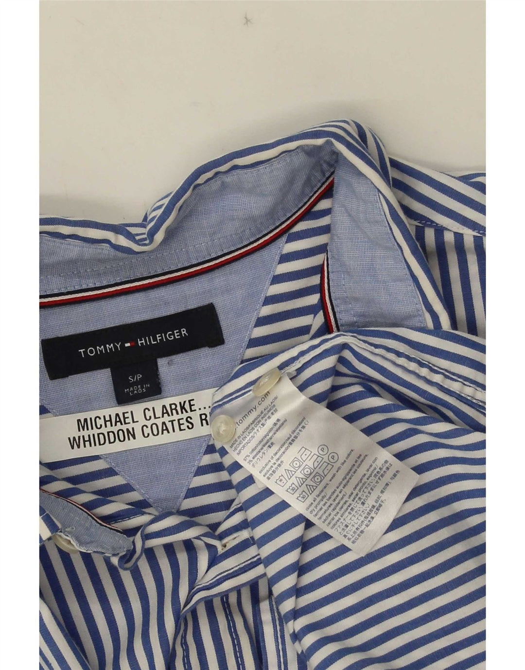 Tommy Hilfiger muška majica s malim plavim prugama