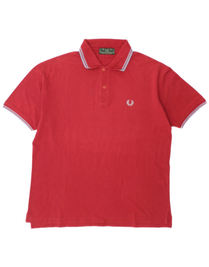 Fred Perry muška polo majica velika bordo pamuk