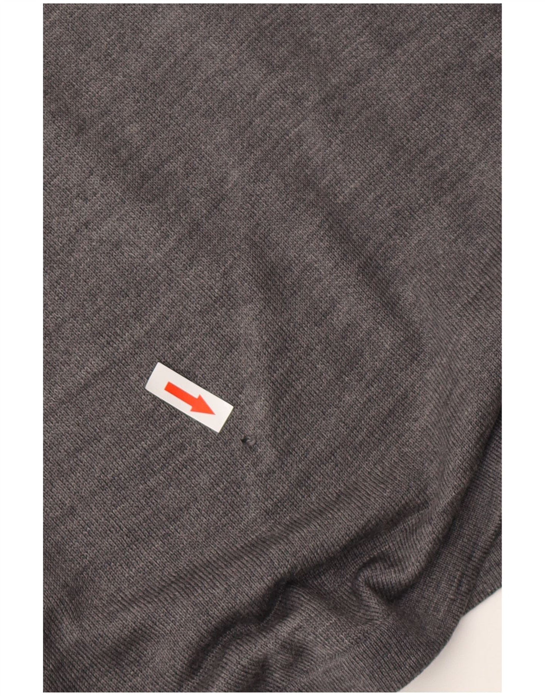 ARMANI JEANS Muški pulover s okruglim izrezom 2XL siva vunena