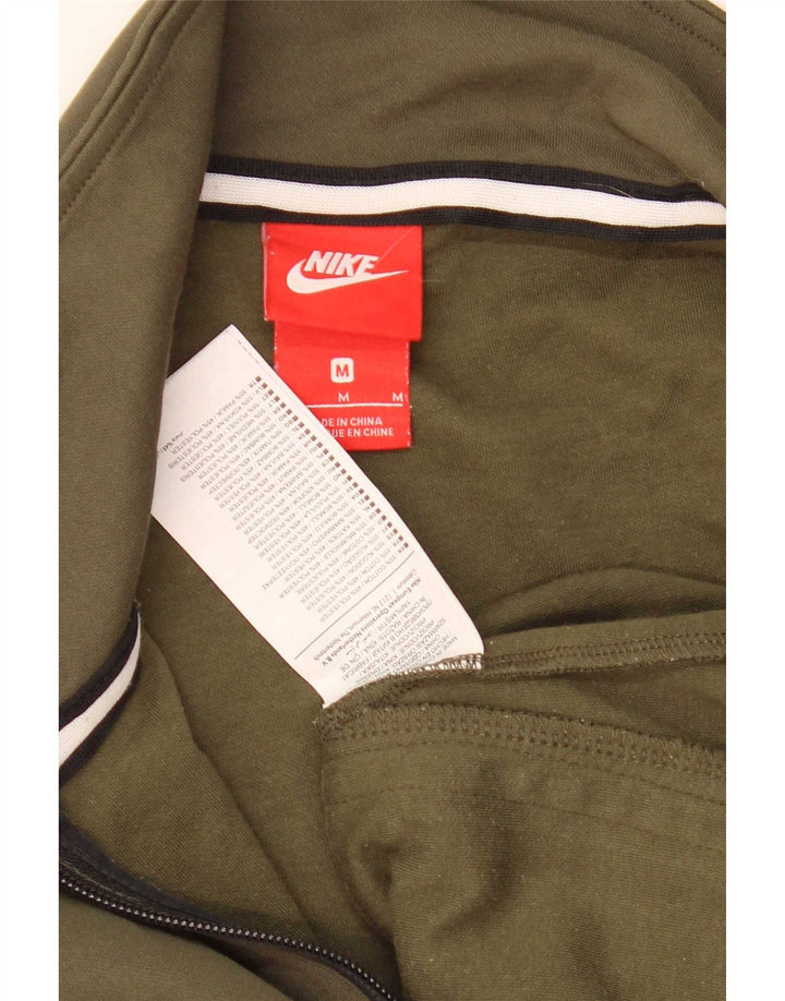 Nike muška gornja jakna trenirke srednje boje kaki pamuk