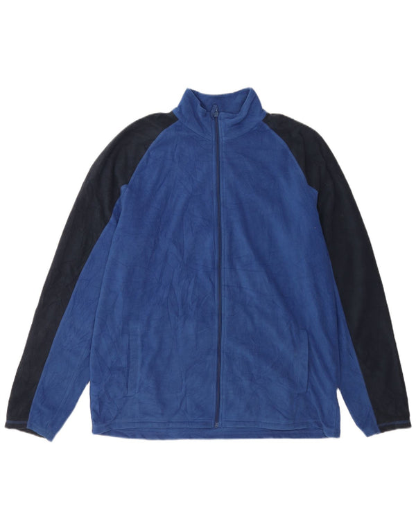Mountain Warehouse muška jakna od flisa UK 42 XL plava poliesterska boja