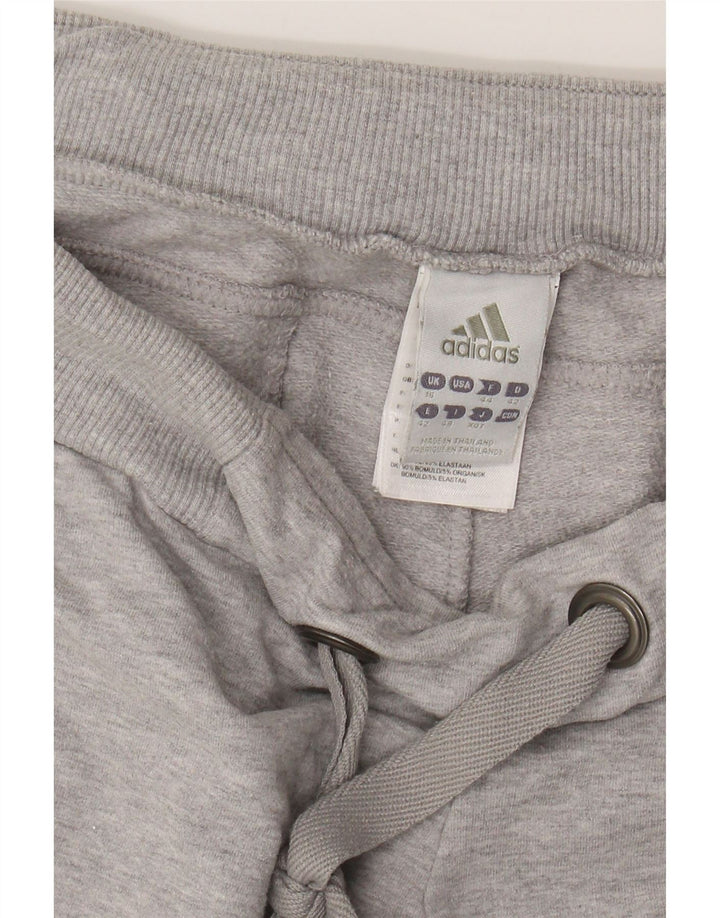 ADIDAS Ženska trenirka Hlače Joggers UK 16 Large Grey Flected Cotton