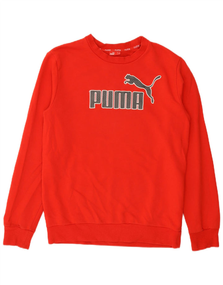 Puma muška trenirka s grafičkim motivima, srednji crveni pamuk