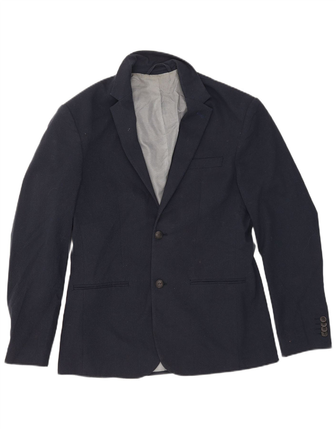 Jack & Jones muška jakna s 2 gumba IT 52 XL tamnoplavi poliester