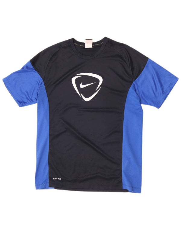 Nike Dri Fit Graphic T-Shirt majica velika velika tamnoplava poliesterska boja