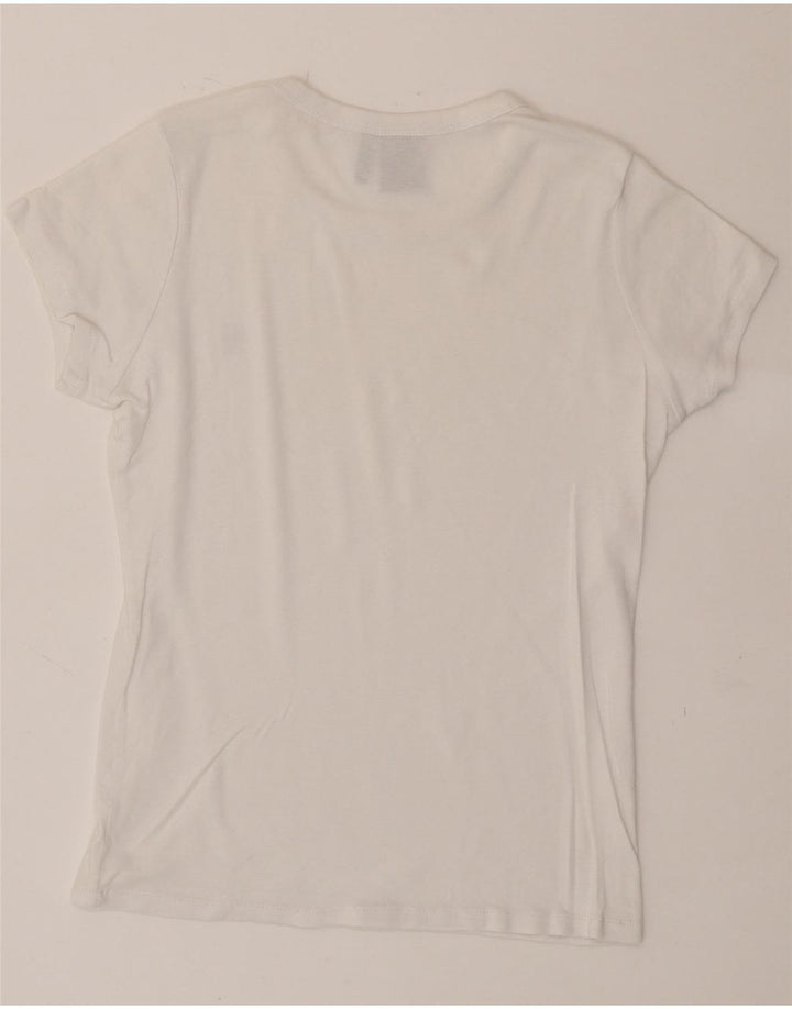 G-STAR Womens T-Shirt Top UK 12 Medium White Vintage G-Star and Second-Hand G-Star from Messina Hembry 