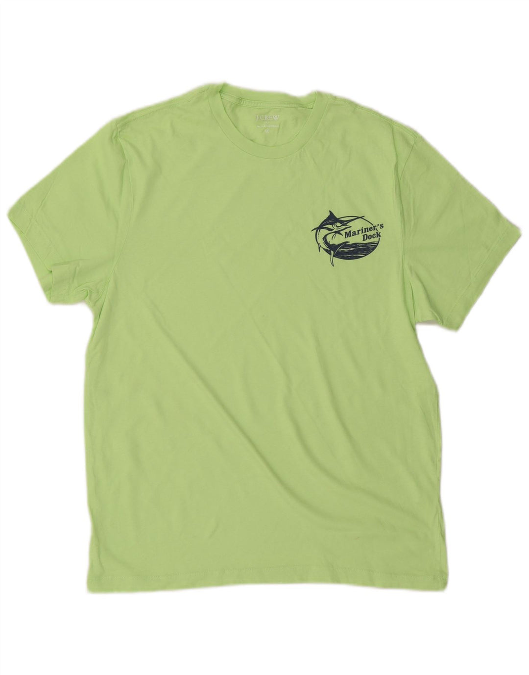 J. CREW Muška majica kratkih rukava Srednje zelena