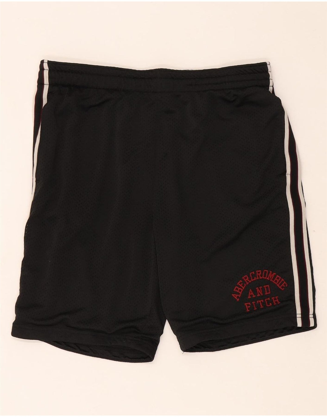Abercrombie & Fitch muške kratke sportske hlače srednje veličine crni poliester