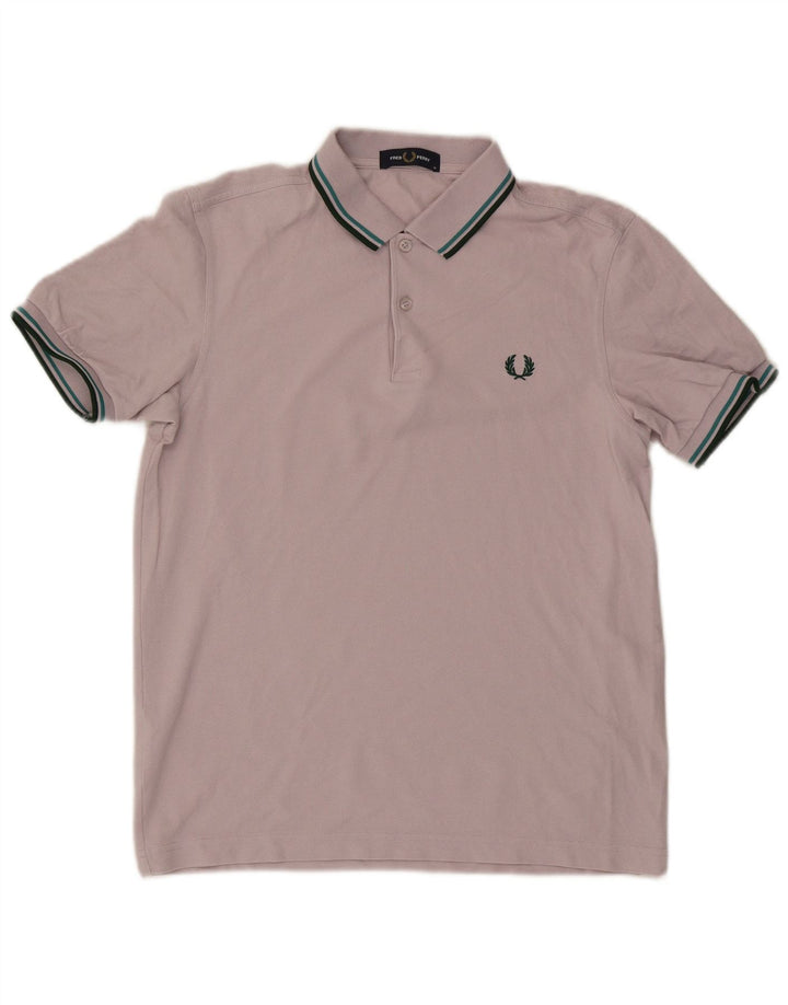 Fred Perry muška polo majica srednje veličine, pamuk na ružičaste pruge