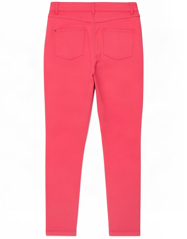 Marks & Spencer ženske jegging traperice UK 12 srednje W30 L29 ružičasti pamuk