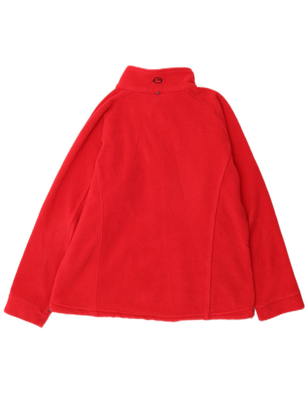 SPRAYWAY Ženska jakna od flisa UK 14 Veliki crveni poliester