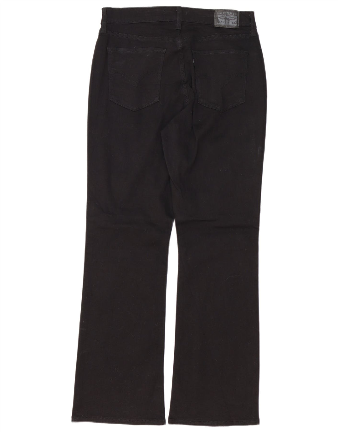 LEVI'S ženske traperice s klasičnim bootcutom US 8 srednje W30 L29 crni pamuk