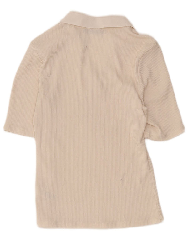 Marks & Spencer ženska polo majica UK 12 srednje bež poliester