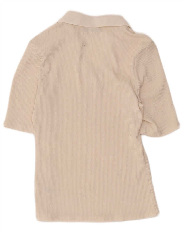 Marks & Spencer ženska polo majica UK 12 srednje bež poliester