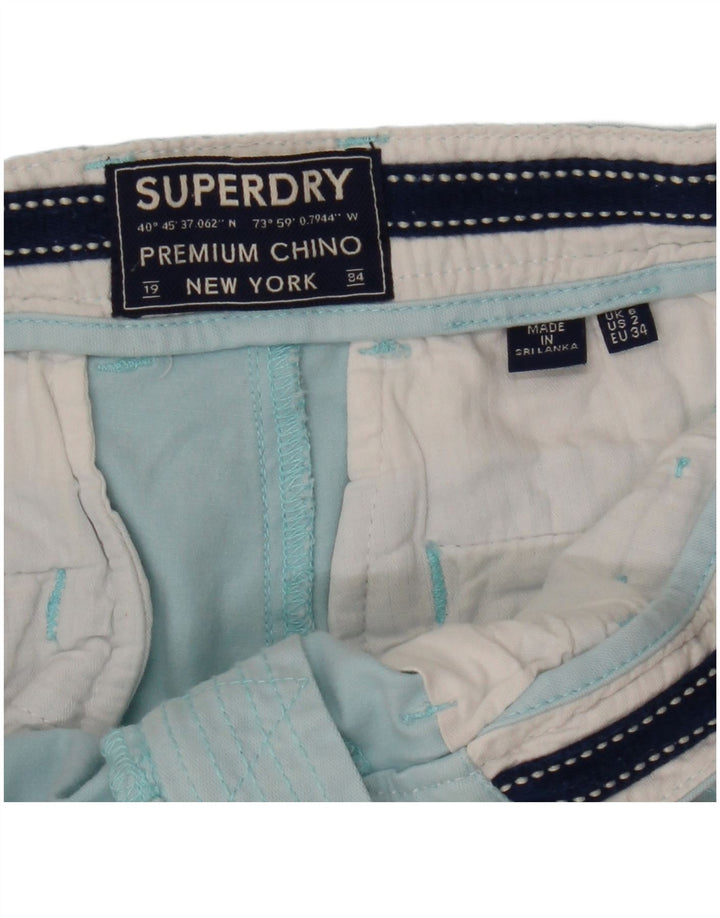 SUPERDRY ženske chino kratke hlače UK 6 XS W25 plave