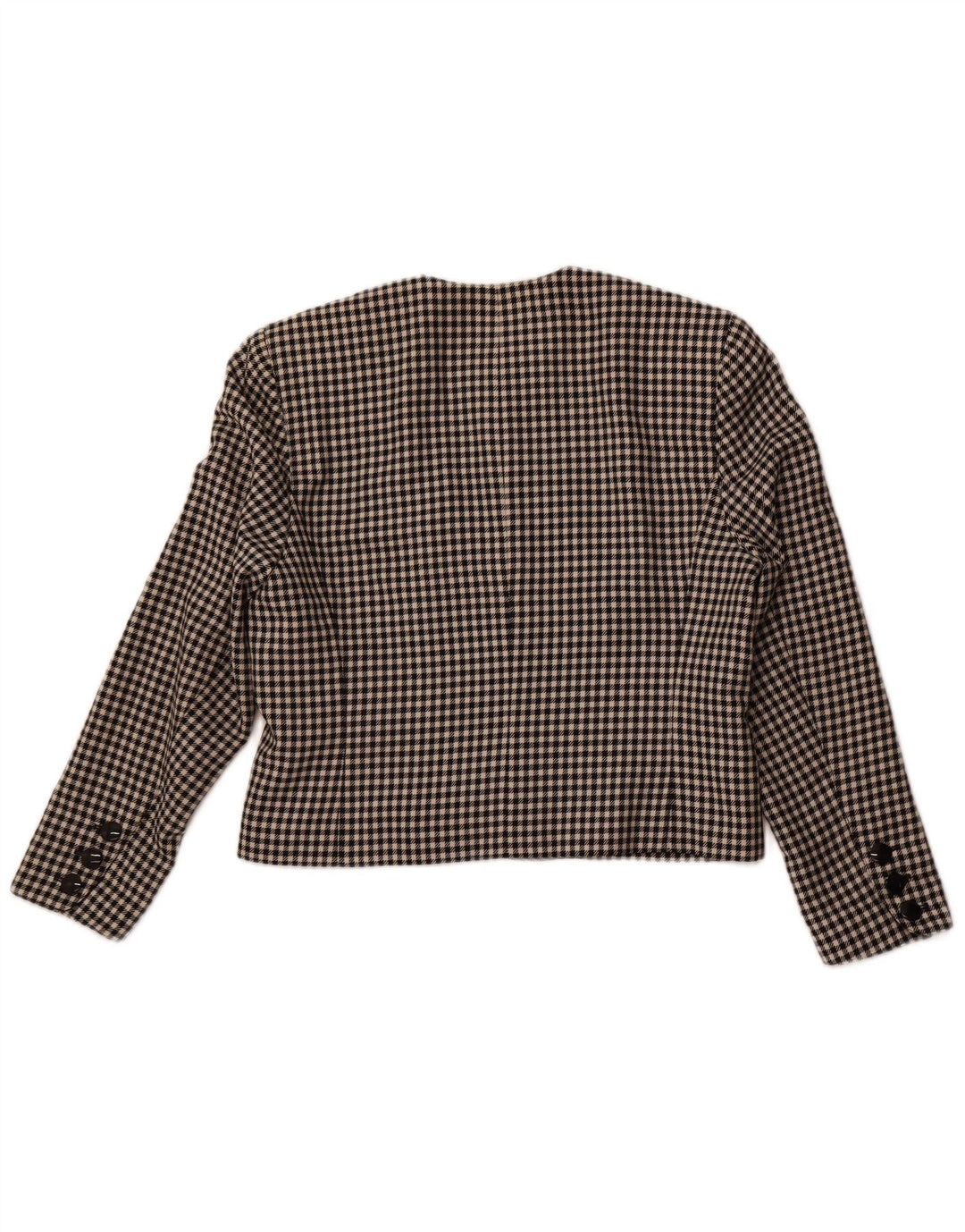 PORTARA Ženska skraćena jakna sako s 5 gumba EU 38 srednje crne boje