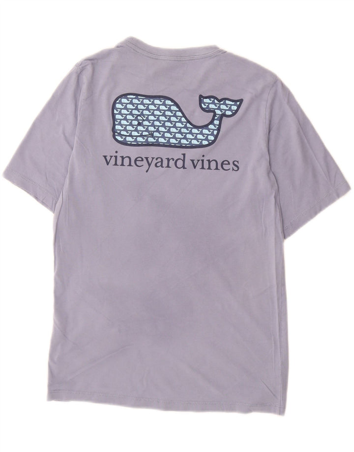 VINEYARD VINES Majica s kratkim rukavima za dječake, 12-13 godina, srednje ljubičasta pamuk