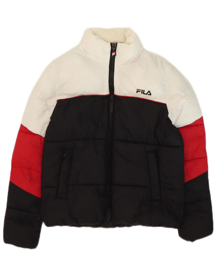 Fila Boys jakna s kapuljačom i podstavljenom podstavom 13-14 godina, raznobojni najlon u boji