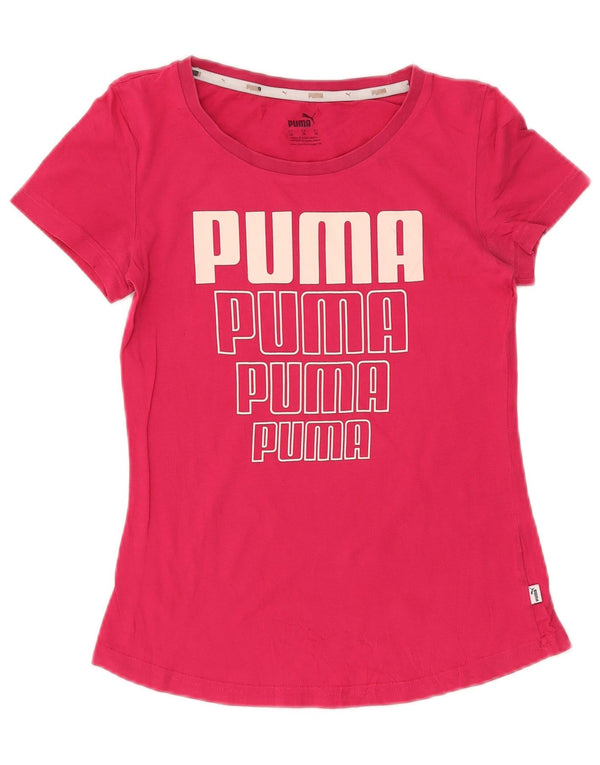 PUMA Ženska majica kratkih rukava s grafičkim motivima UK 6 XS, ružičasta