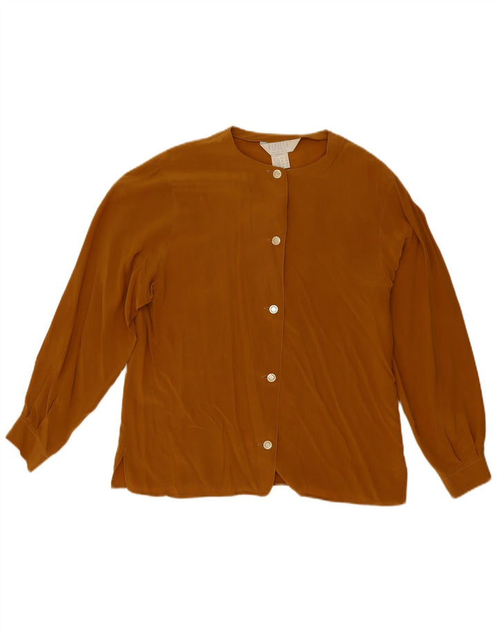 Ženska košulja Marella UK 12 Srednje smeđa svila