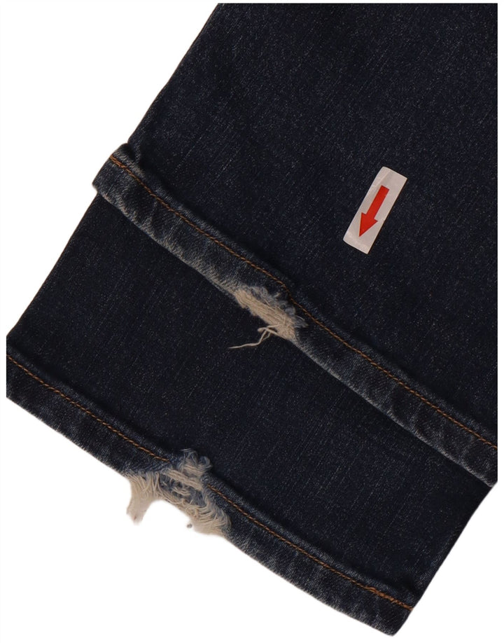 Levi's ženske ravne traperice 470 W28 L34 plavi pamuk