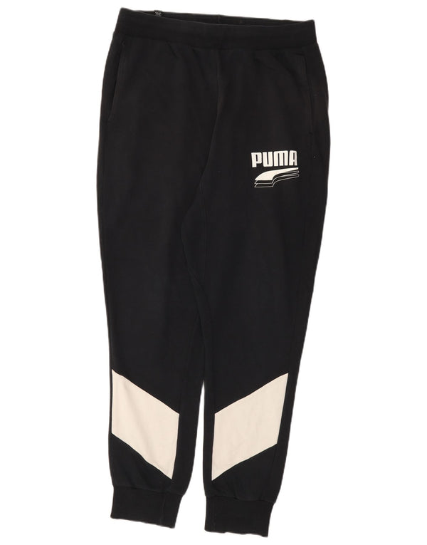 Puma muške trenirke s trenirkama velike crne boje