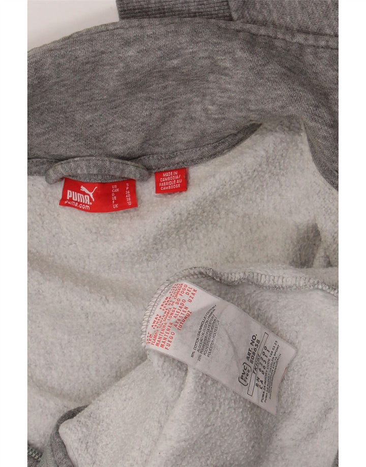 Puma ženska gornja jakna trenirke UK 10 Small Grey Cotton