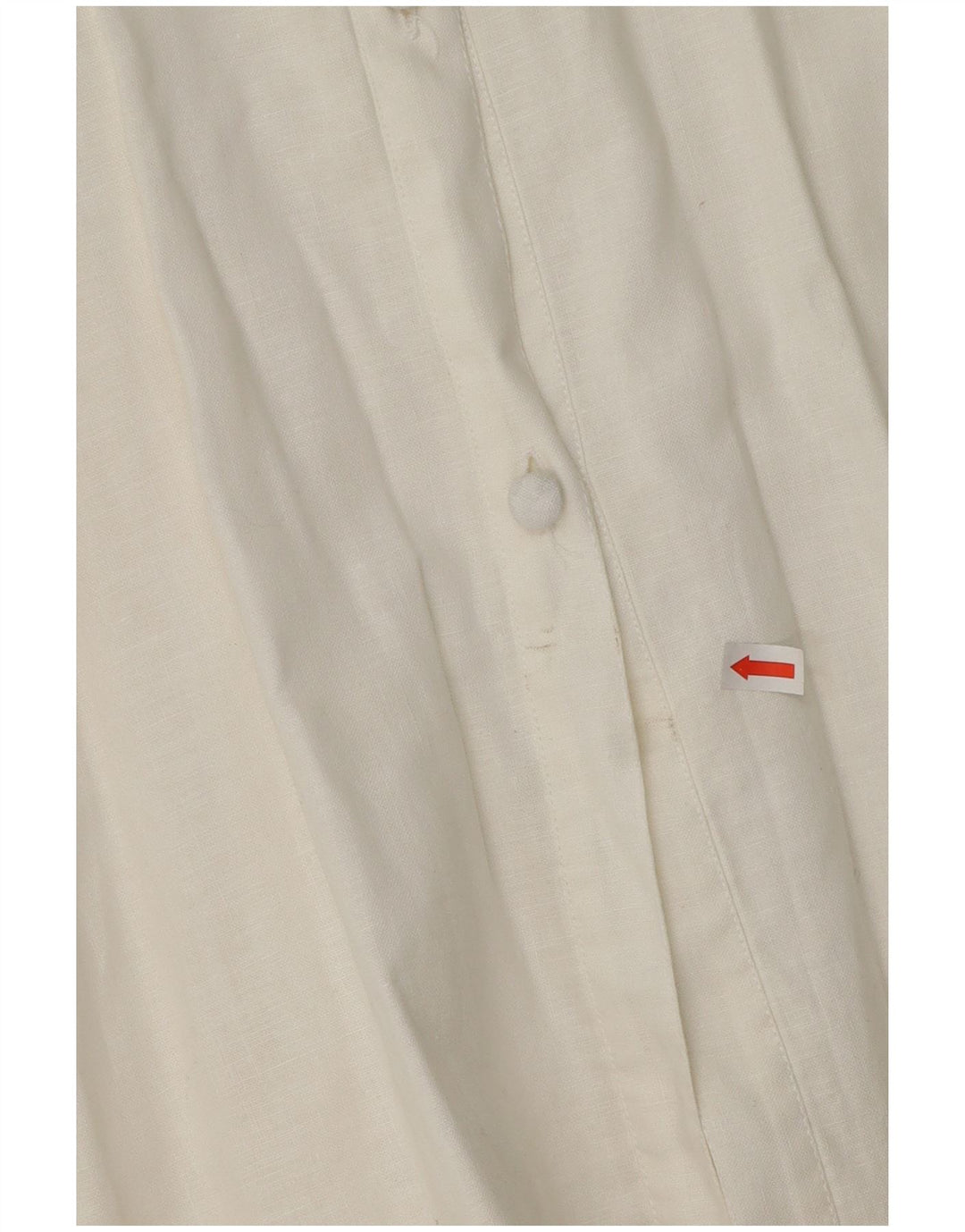 VINTAGE Ženska košulja bluza 3/4 rukava UK 14 Srednje bijela cvjetna