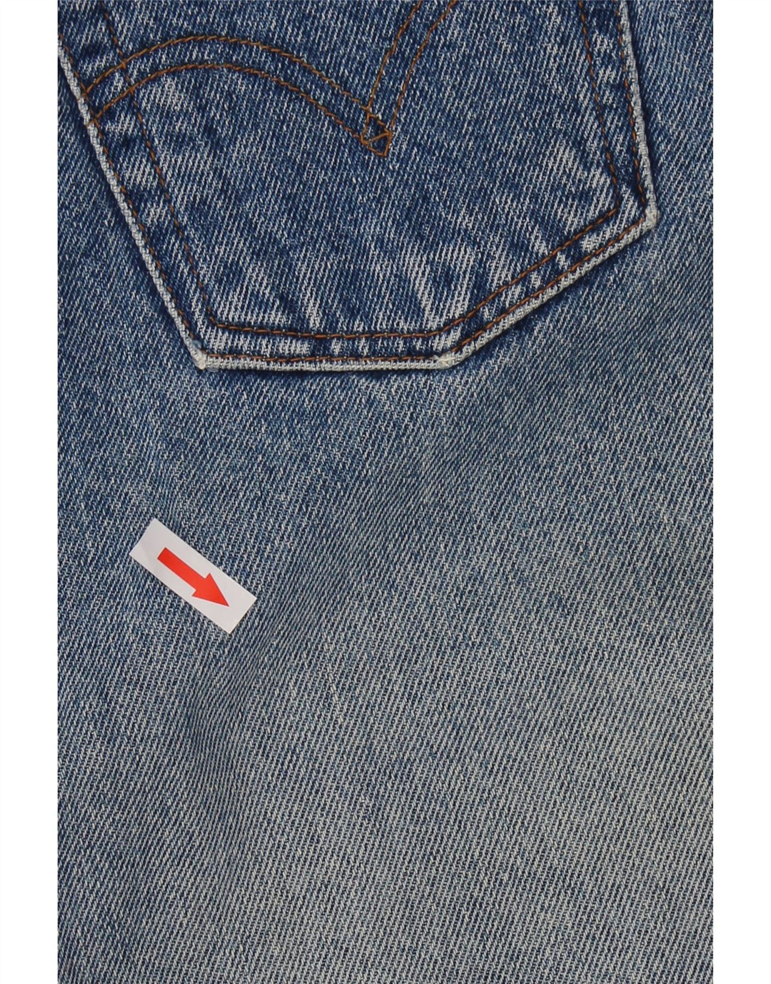 LEVI'S ženska traper suknja W26 mala plava pamuk