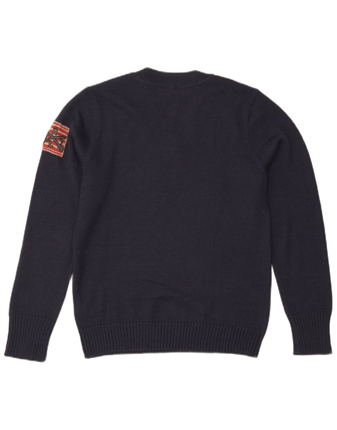 Ralph Lauren muški džemper s V-izrezom Srednji tamnoplavi akril