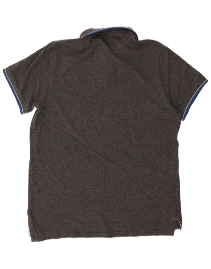 Superdry muška polo majica 2XL sivi pamuk