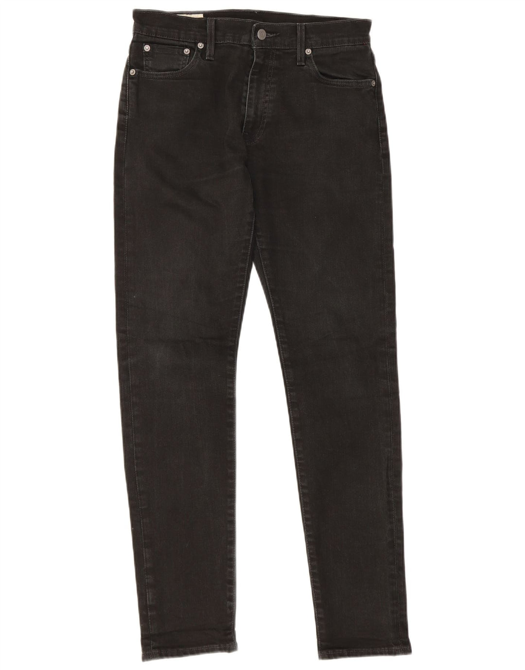 Levi's muške uske traperice W30 L29 crni pamuk