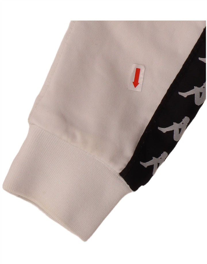 Gornja jakna trenirke KAPPA za djevojčice 11-12 godina Mala bijela