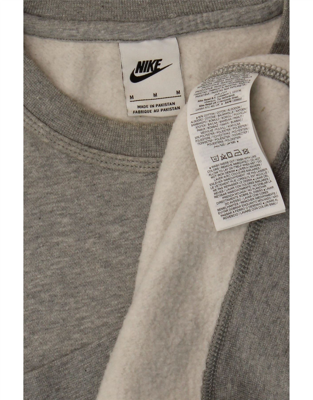 Nike muška majica s kratkim rukavima, srednje sivi flekasti pamuk