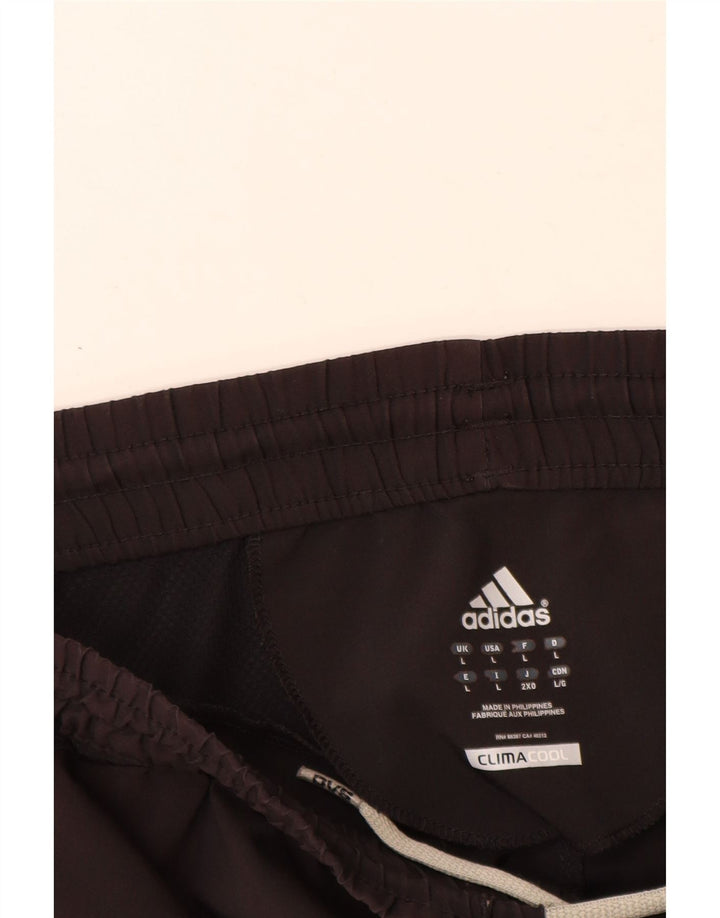 Adidas muške sportske kratke hlače Climacool veliki crni poliester u boji