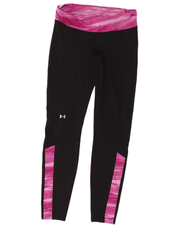 Ženske tajice Under Armour Cold Gear UK 14 srednje crne boje