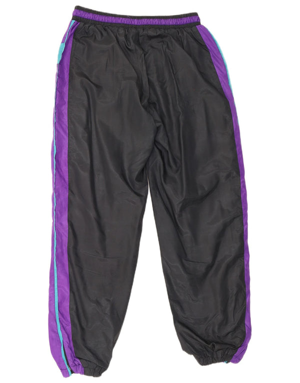 Vintage muške trenirke Hlače Joggers srednje crne boje