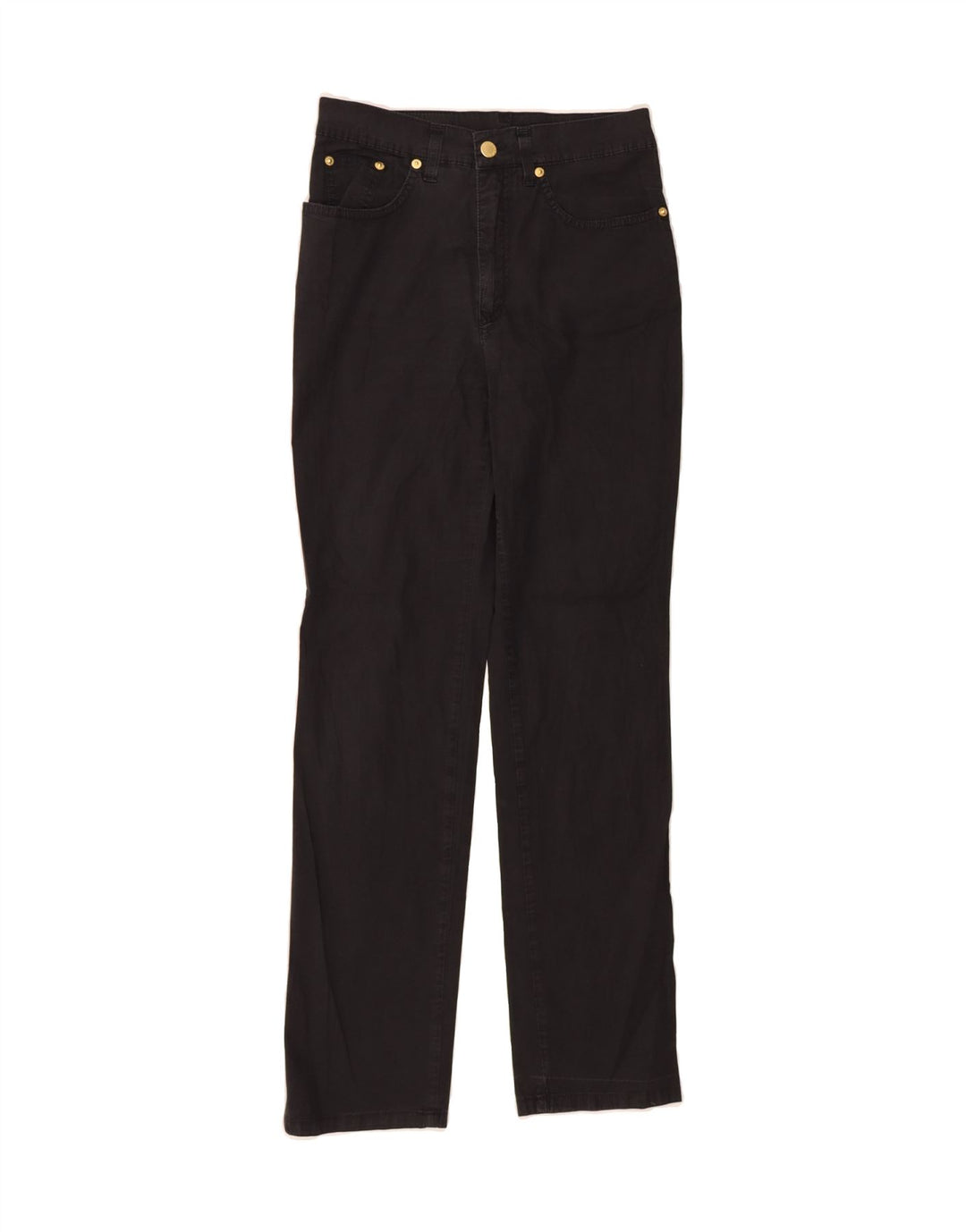 ROCCOBAROCCO Womens Straight Jeans W31 L30 Black Cotton Vintage Roccobarocco and Second-Hand Roccobarocco from Messina Hembry 