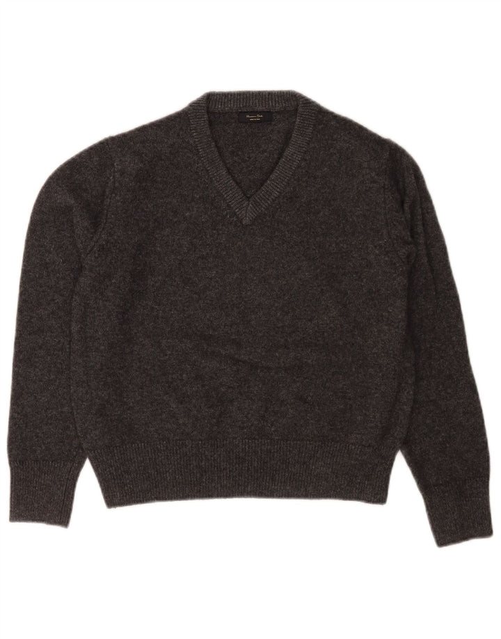 Massimo Dutti Ženski džemper s V-izrezom UK 10 Small Grey