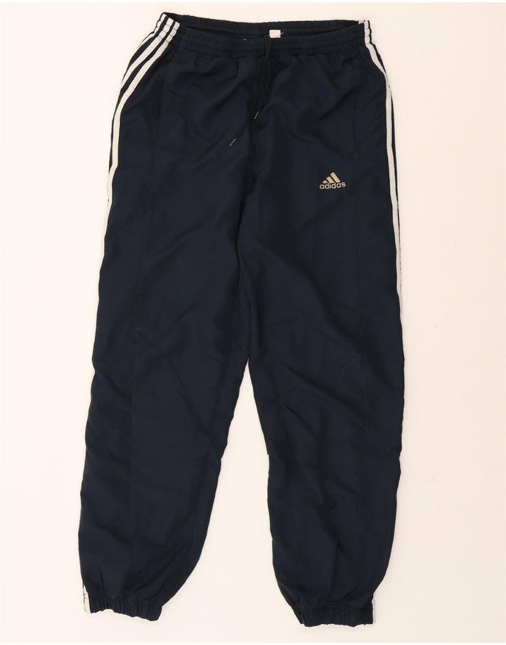 ADIDAS Mens Climalite Tracksuit Trousers Joggers Medium  Navy Blue Vintage Adidas and Second-Hand Adidas from Messina Hembry 