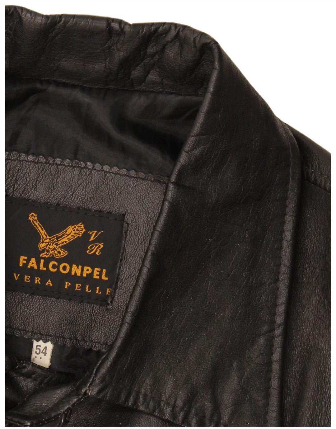 Falconpel muška kožna jakna IT 54 2XL crna koža