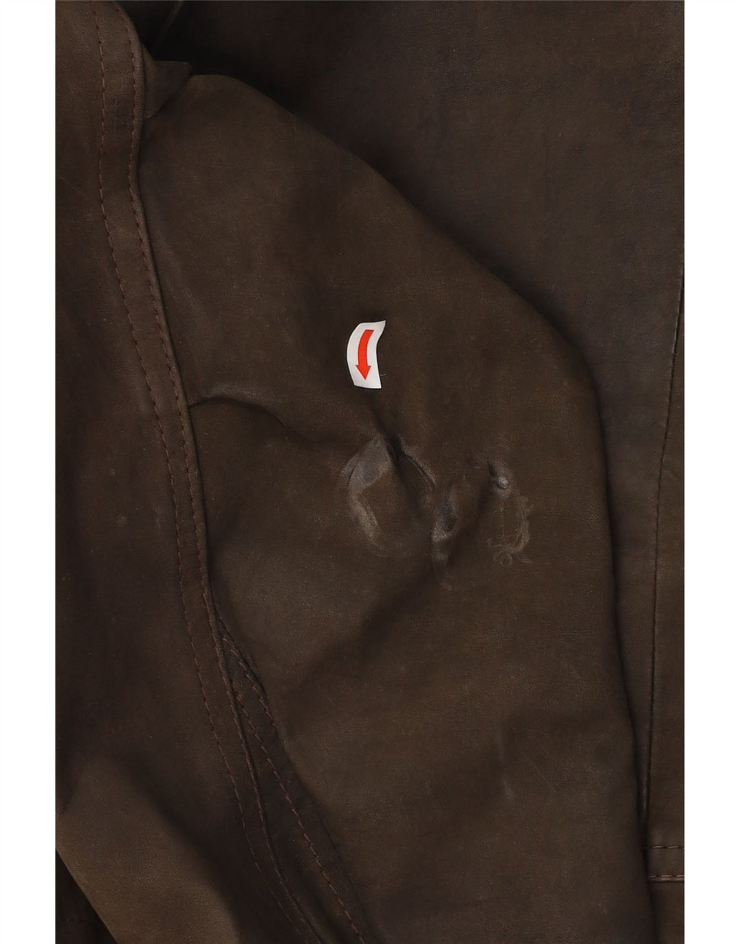 VINTAGE muška kožna jakna IT 48 Srednje smeđa