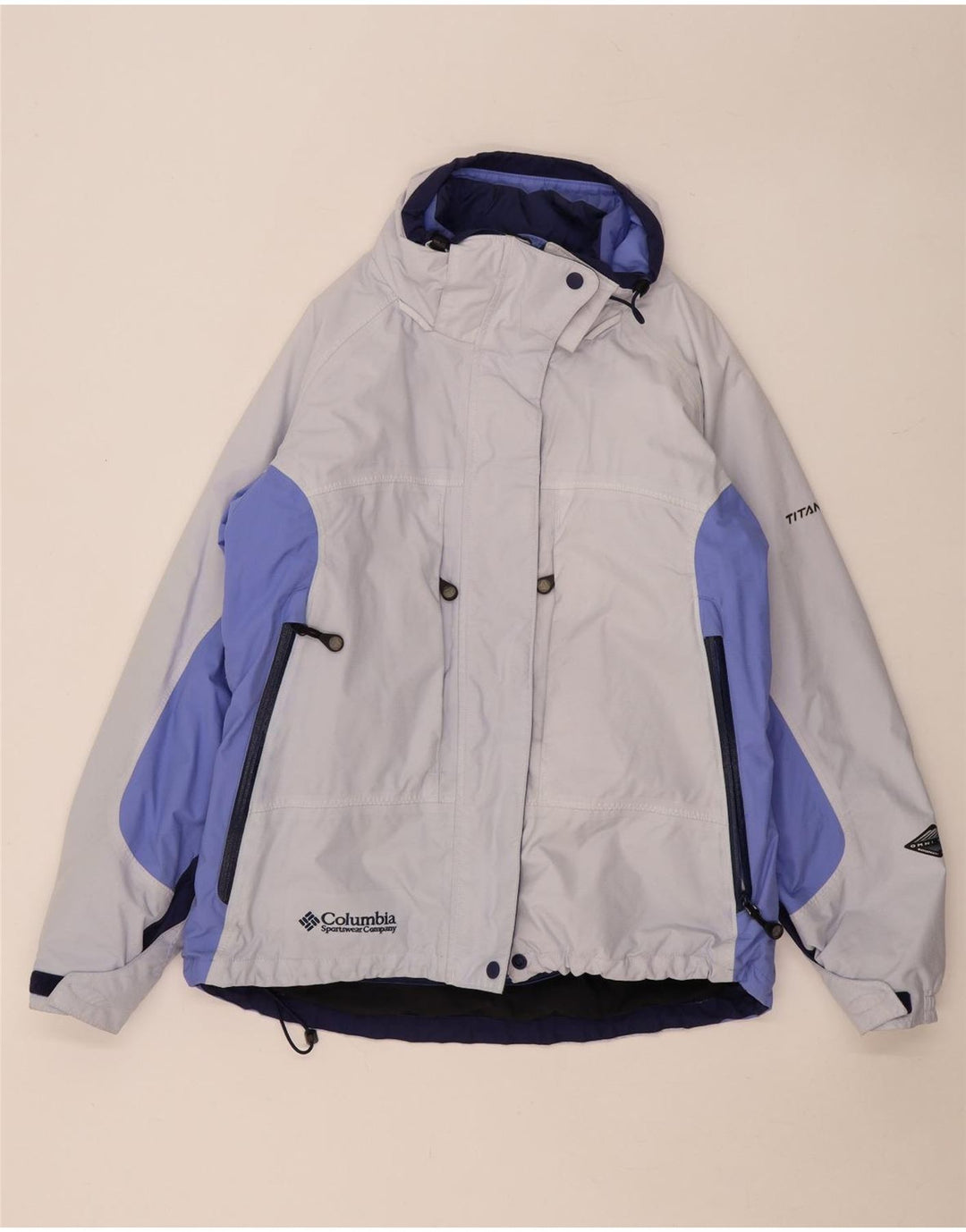Columbia titanium velika skijaška jakna UK 16 Large Gray Colourblock