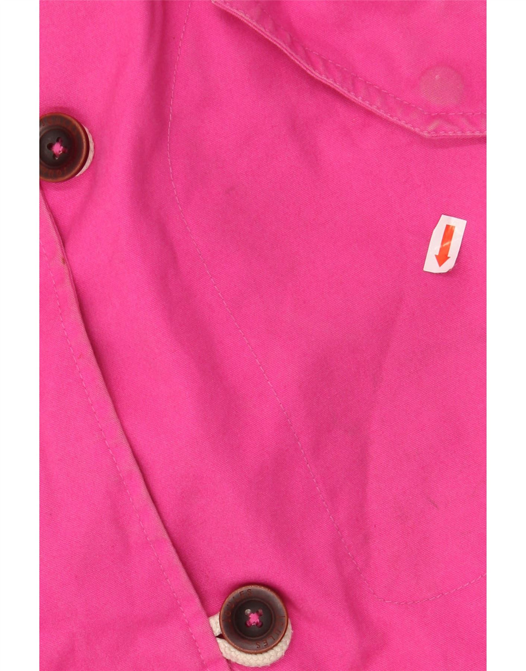 JOULES Ženska kišna jakna s kapuljačom UK 18 XL, ružičasti pamuk